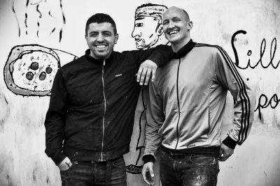 Ville Ilola och Besmir Balaj