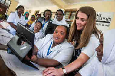 Pressbilder Kvinnor som förändrar världen av Melinda Gates