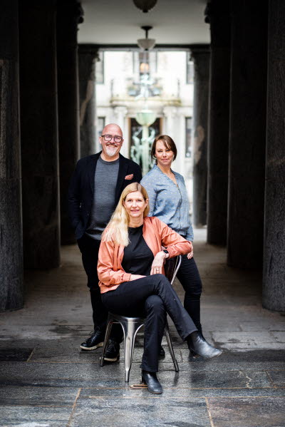 Anders Sjöberg, Sara Henrysson Eidvall och Sofia Sjöberg