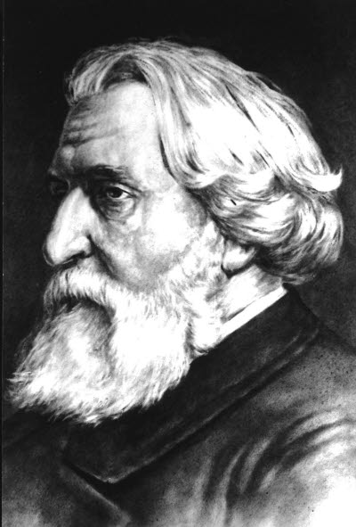 Ivan Turgenjev. Fäder och söner. Författarporträtt: NOVOSTI/NTB scanpix/TT NYHETSBYRÅN