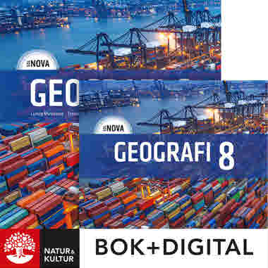 SOL NOVA Geografi 8 Paket Bok+Digital