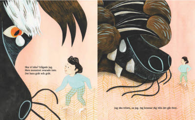 Att trösta ett monster av Jesper Cederstrand och Clara Dackenberg