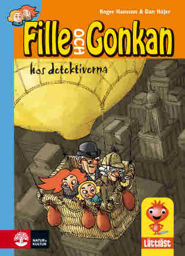 Fille och Gonkan hos detektiverna