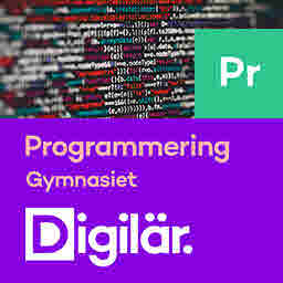 Digilär Programmering för gymnasiet
