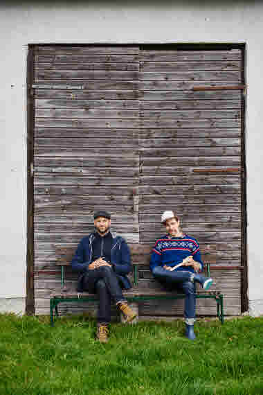 Henrik Francke och Hannes Dahlrot