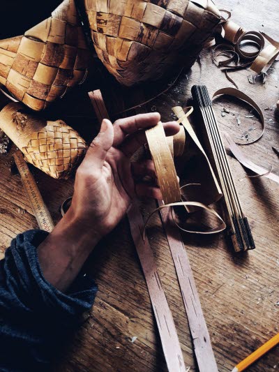 Inlagebild, Skogen & slöjden av Pernilla Wåhlin Norén. Foto: Pernilla Wåhlin Norén