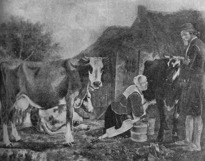 Mjölkning gjordes alltid av kvinnor