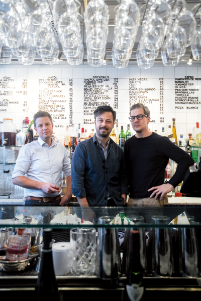 Kristian Moren, George Kaponis, Daniel Taube