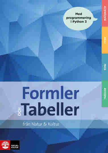 Formler och tabeller