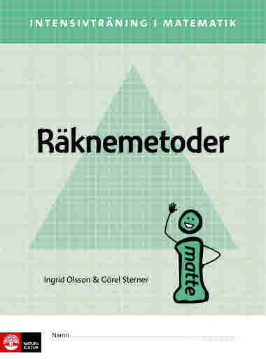 Intensivträning i matematik: Räknemetoder