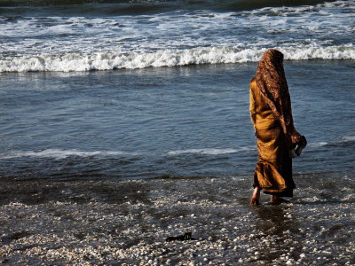 Havet stiger vid Egyptens Medelhavskust och saltet