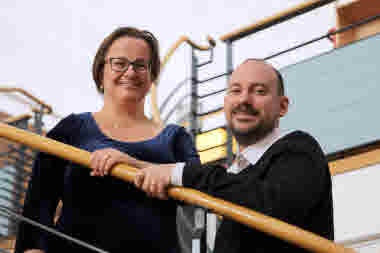 Louise Berglund, Henric Bagerius Foto: Anders Liljenbring