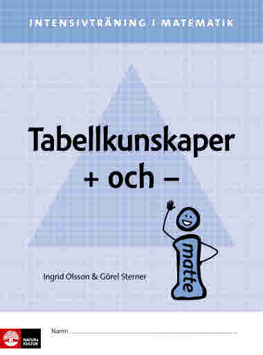 Intensivträning i matematik: Tabellkunskaper