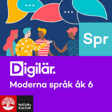 Digilär Moderna språk åk 6