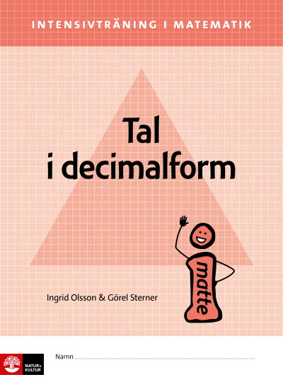 Intensivträning i matematik: Tal i decimalform