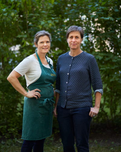 Ingela Persson och Anette Dieng