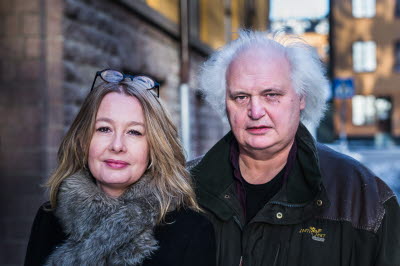 Åsa Linderborg Göran Greider Foto: Maxim Thoré