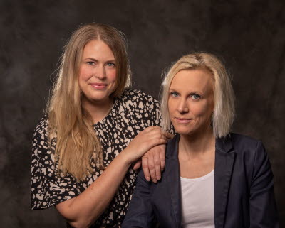 Sara Dellner och Erika Baraldi Foto: Elisabeth Ohlson