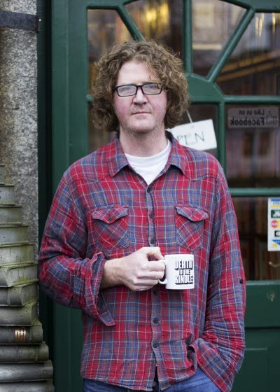 Författarporträtt Shaun Bythell, Sju sorters människor du träffar på i en bokhandel, 9789127174535