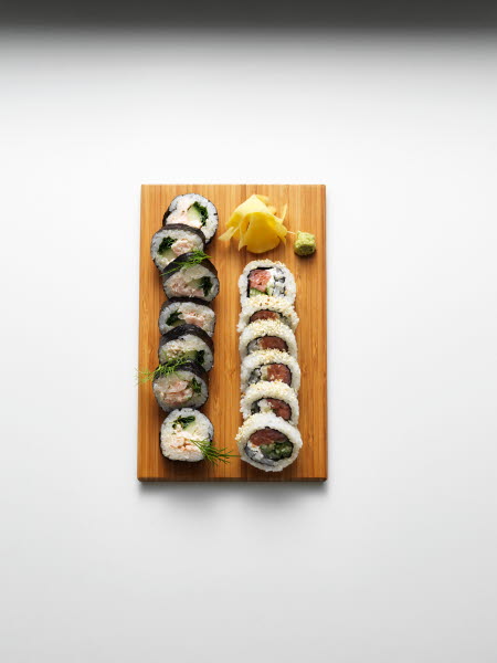 Nordisk sushi, foto: Lennart Weibull