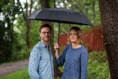 Anna Liljemalm och Erik Abel
