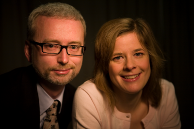 Dick Harrison och Kristina Svensson