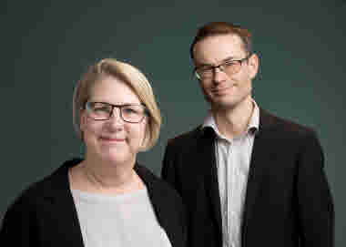 Karin Hassan Jansson, Jonas Lindström Foto: Mikael Wallerstedt