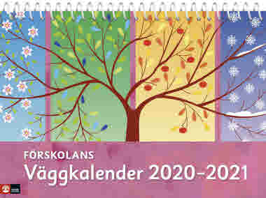 Förskolans väggkalender 2020-2021