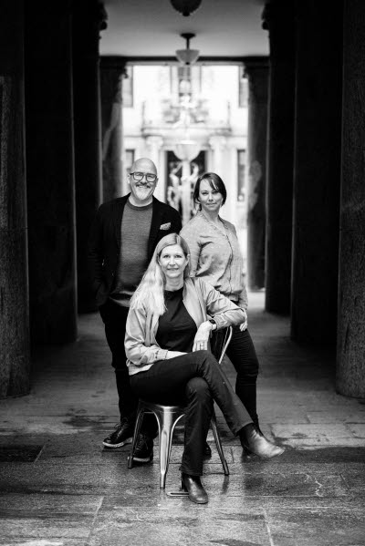 Anders Sjöberg, Sara Henrysson Eidvall och Sofia Sjöberg