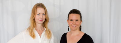 Elin Hellén och Linnea Svärd