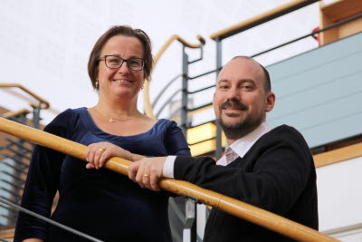 Louise Berglund och Henric Bagerius Foto: Anders Liljenbring