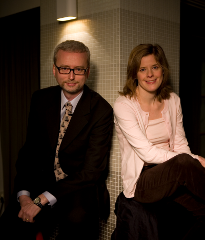 Dick Harrison och Kristina Svensson